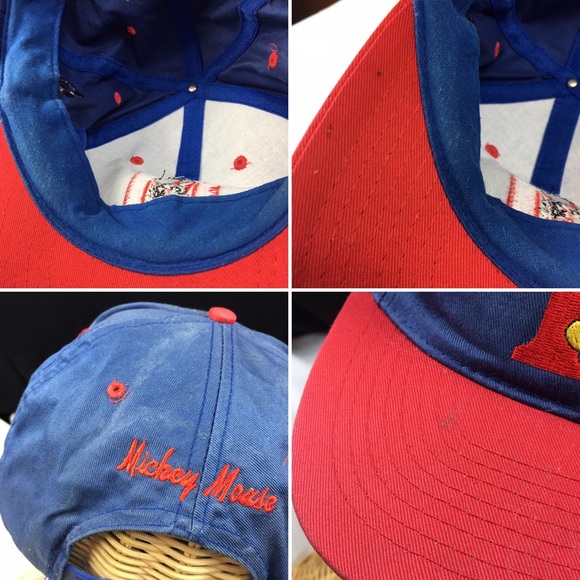 Vintage 90s Mickey Mouse Disney Snapback Cap - Picture 8 of 8